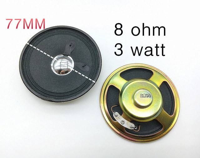 speaker 0.25 w 8 ohms