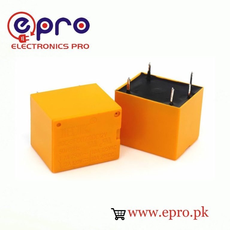 5 Pin 12VDC DC 12V Coil Relay in Pakistan Electronics Pro