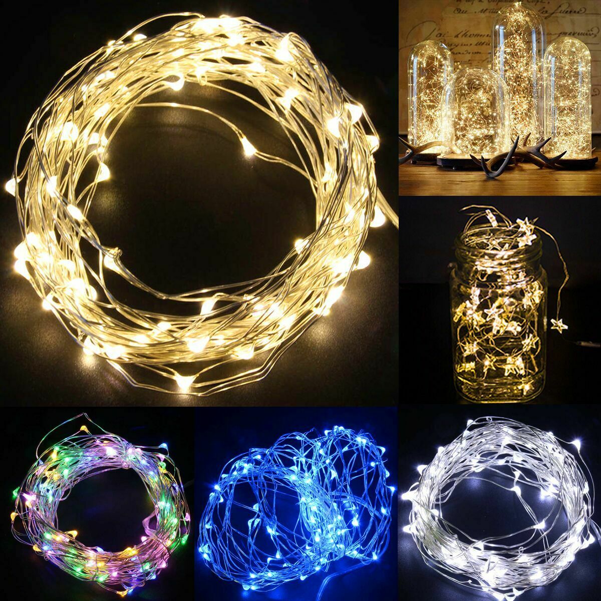 Fairy Lights LED String Operated Outdoor Christmas Wedding Garden Lights In Pakistan 