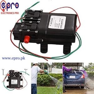 DC 12V 80W High Pressure Water Pump (2 in 1)