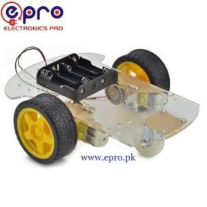 2 Wheel Robot Car Chassis Kit in Pakistan