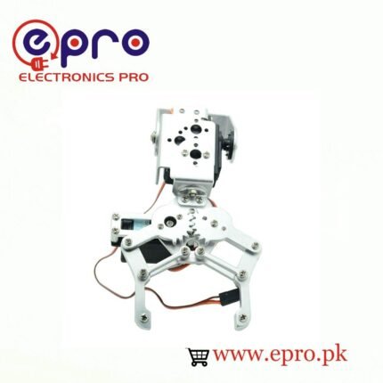 2 DOF Robot Arm Gripper with Servo in Pakistan