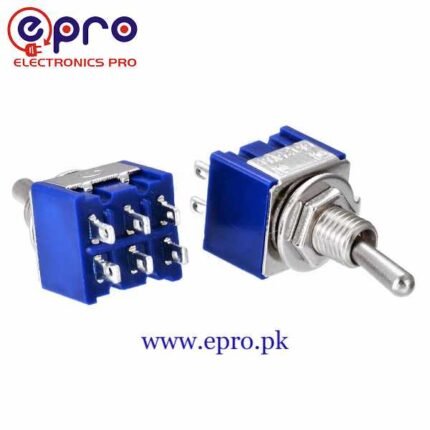 Toggle Switch MTS-202 ON-ON 6 Pins DPDT Mini Toggle Switch in Pakistan