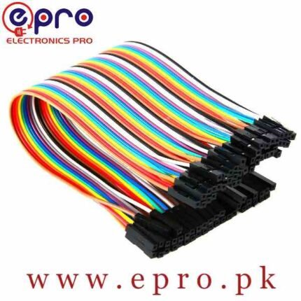 40 Pin Female to Female 10cm 20cm 30cm Jumper Wires in Pakistan