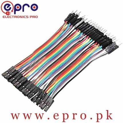 40 Pin Male to Female 10cm 20cm 30cm Jumper Wires in Pakistan