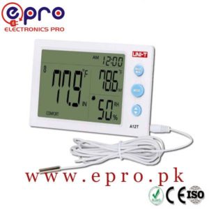 Digital Temperature Meter - Monitor Room Temperature and Humidity HTC-2 -  Electronics Pro