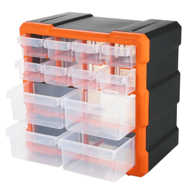 tool box Plastic parts box drawer type parts Storage box Wall-mounted  classification electronic component box high quality