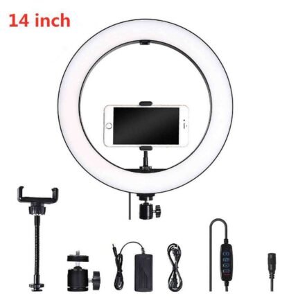 14 Inch LED Ring Light for Professional Photography and Live Streaming in Pakistan