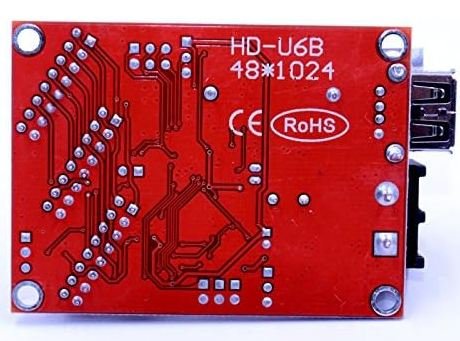 HD-U6B P10 Single and Dual color led panel controller