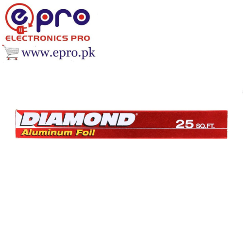 Diamond Aluminum Foil Roll 25 Sq.Ft